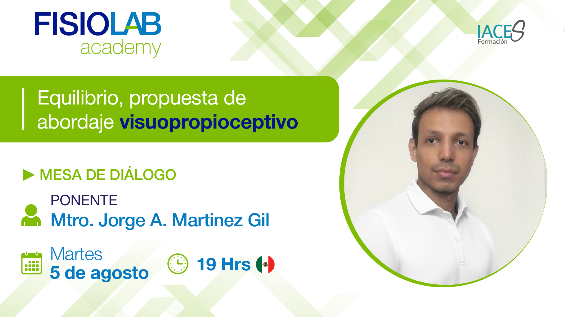 MESA DE DIÁLOGO - "Equilibrio, propuesta de abordaje visuopropioceptivo"
